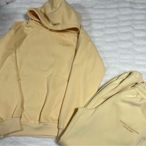 Comfrt Hoodie and Sweatpants Set - Canary